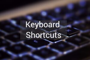 keyboard-shortcut-keys